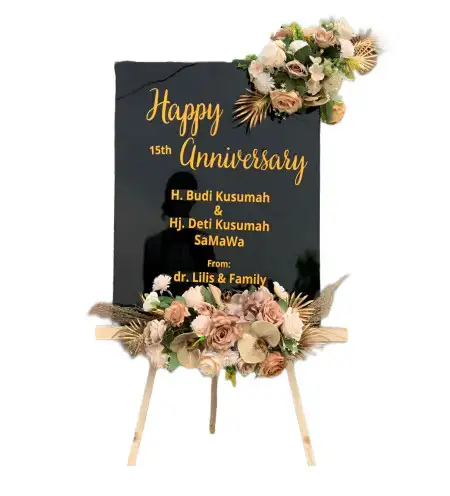 Papan Bunga Akrilik Marabau