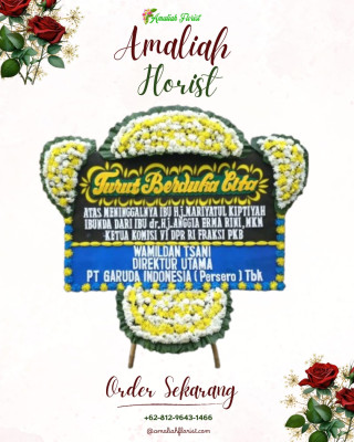 Papan Bunga Duka di Marabau