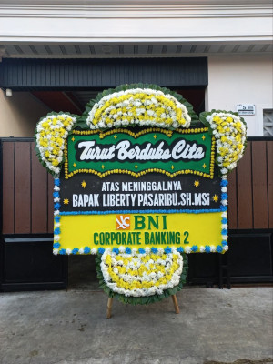 Papan Bunga Duka di Marabau