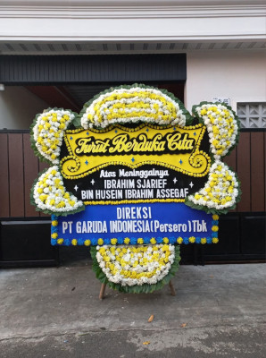 Papan Bunga Duka di Marabau