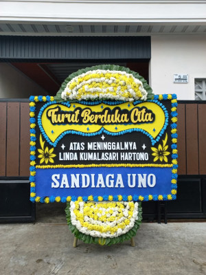Papan Bunga Duka di Marabau