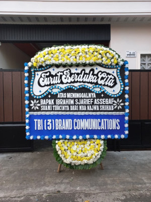 Papan Bunga Duka di Marabau